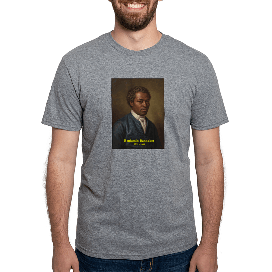 Benjamin Banneker men's t-shirt design