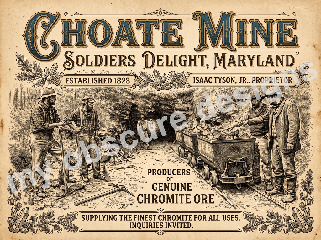 Ad for Choate Mine