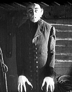 Count Orlok in 1922 Nosferatu film