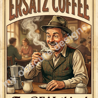 Ersatz Coffee, the Real Thing
