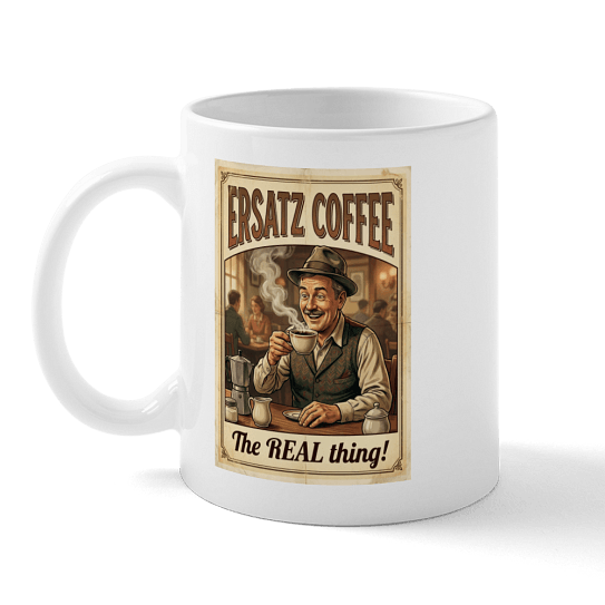 Ersatz coffee mug