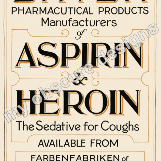 Bayer Aspirin and Heroin ad