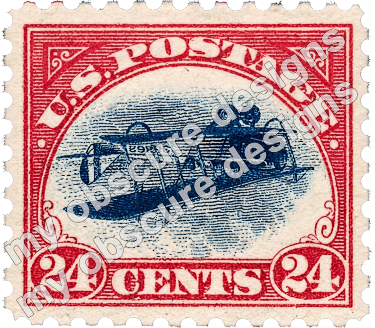 Inverted Jenny design