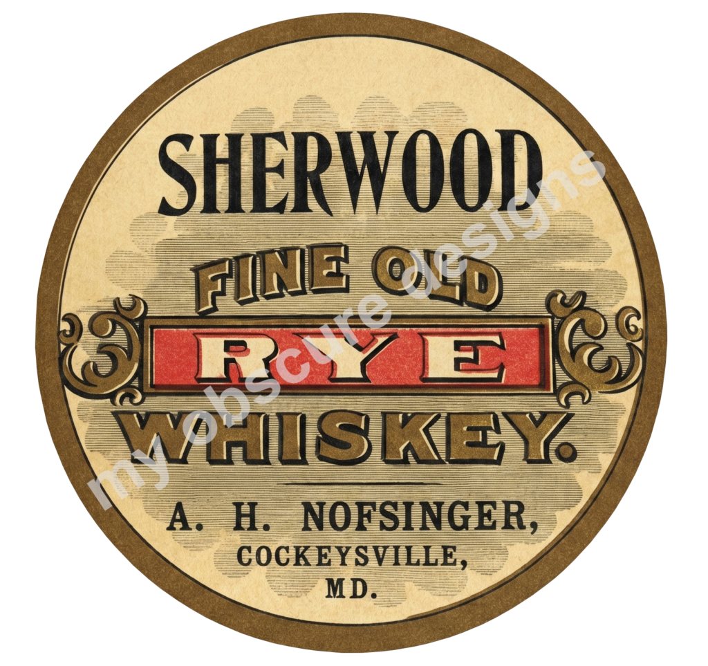 Sherwood Rye Whiskey, Cockeysville, Maryland