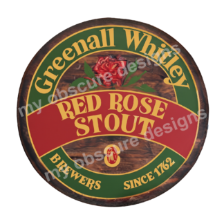 Greenall Whitley Red Rose Stout logo