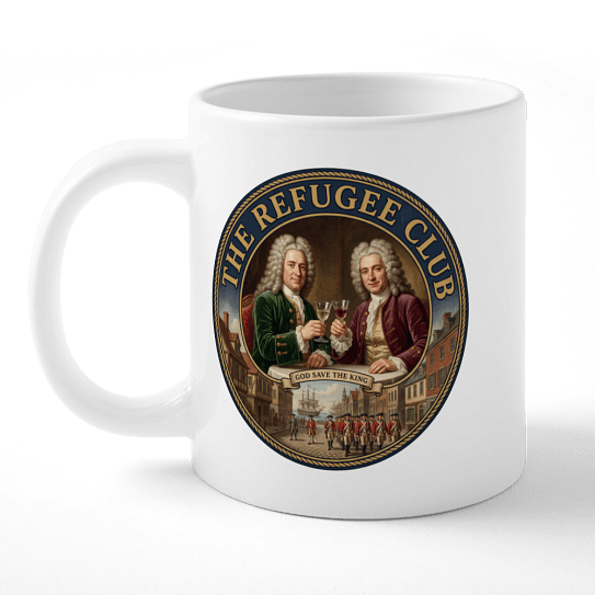The Refugee Club mug