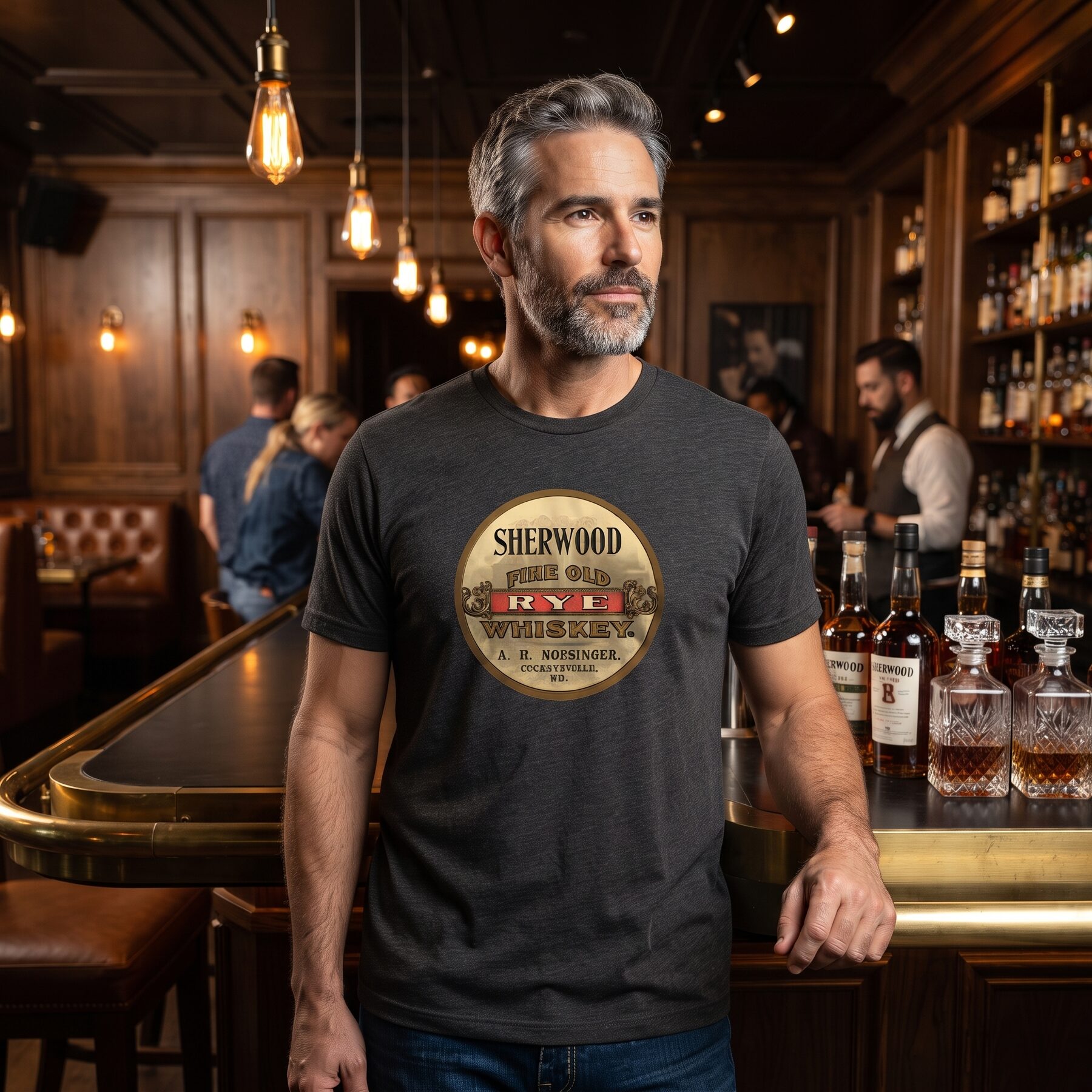 Sherwood Rye Whiskey t-shirt