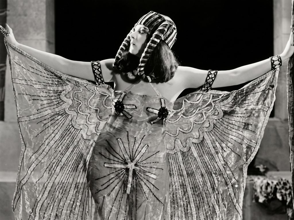 Theda Bara in Cleopatra, a 1917 lost silent film.