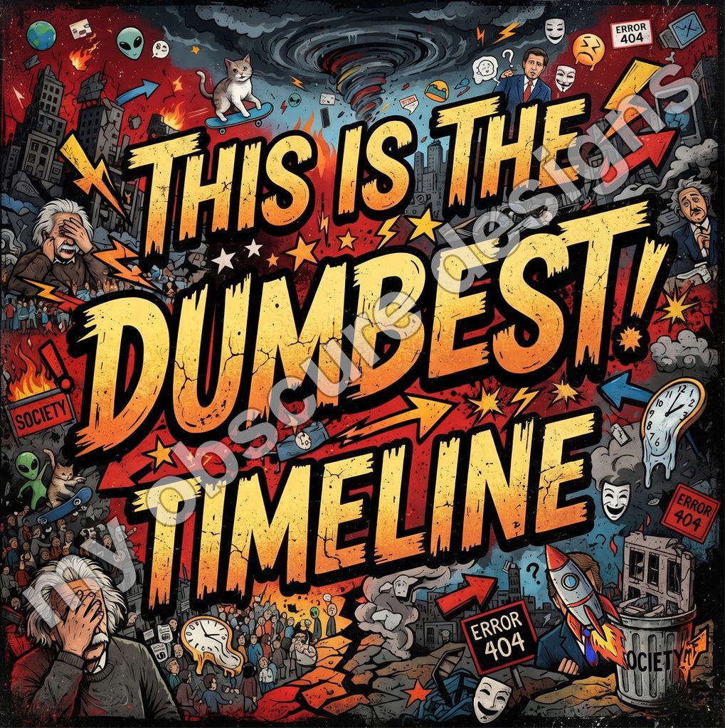 This Is The Dumbest Timeline design