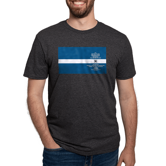 Vintage R rating men's t-shirt