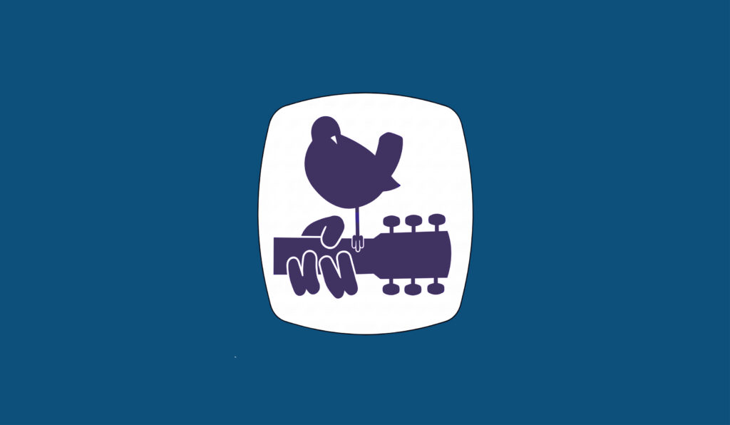 1969 Woodstock Crew T-Shirt design