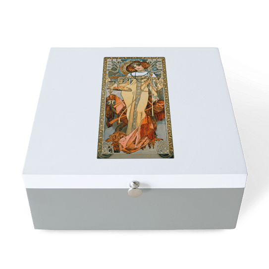 Art Nouveau jewelry box