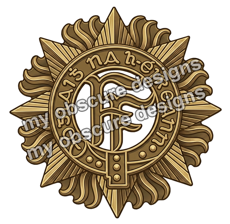 Irish Defence Forces Cap Badge