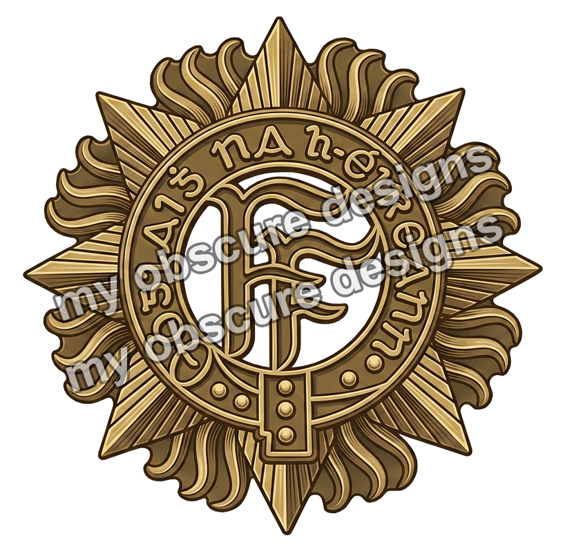 Irish Defence Forces Cap Badge