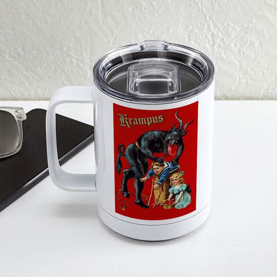 Krampus insulated mug